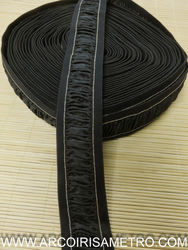 ELASTICO DECORATIVO FRANZIDO - 40 MM