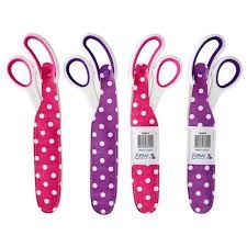 SEWING SCISSORS WITH PROTECTIVE POUCH