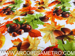  DIGITAL PRINT FABRIC - FALL COLORS
