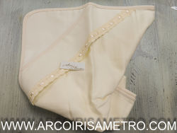 BEIGE - Cotton diaper with aida strip 