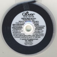 Fita de vies PRETA termocolante 6mm