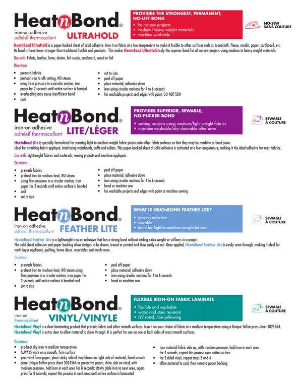 Heat N Bond Ultra Hold - Vermelho - Arco-Íris a Metro