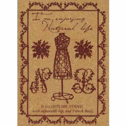 FABRIC RUBBER STAMP FRENCH BODY