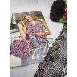 Tulle Mondial Lace - BROWN