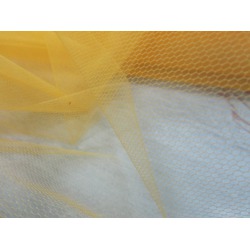 TULE  - MACIO - 3 MT LARGURA - AMARELO