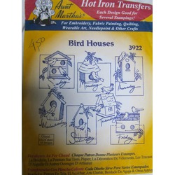 Hot Iron Transfer 3922 - BIRD HOUSES