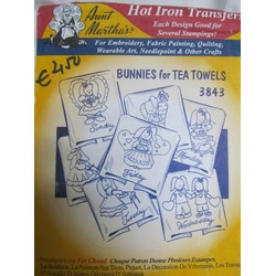 Hot Iron Transfer 3843 BUIES FOR TEA TOWELS