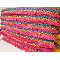 FRANJAS COLORIDAS - ROSA