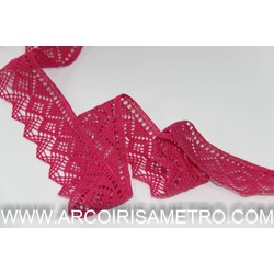 RENDA LOSANGOS - ROSA