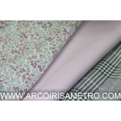 BOMBAZINE COTELE DE VELUDO  ROSA BEBE