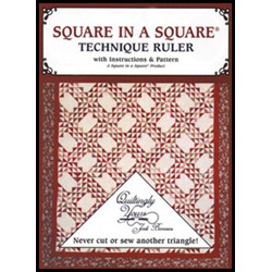 Square in a Square Ruler - techique ruler
