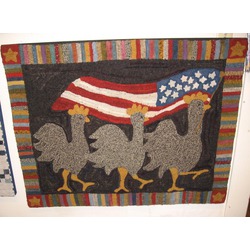 THE AMERICANAN COLLECTION - HOOKED RUGS BY POLLY MINICK