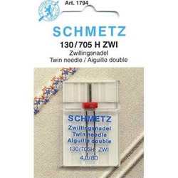 Schmetz Agulha dupla d705 H zwi 4.0/ 80