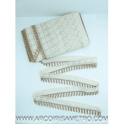 RENDA / FRANJA -  KAKKI/ CASTANHO