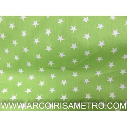 STARS WITH GREEN BACKGROUND
