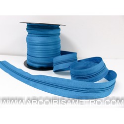ZIPPER - SIZE 60 - Turquoise Blue