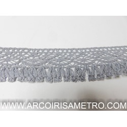 RENDA / FRANJA - CINZENTO