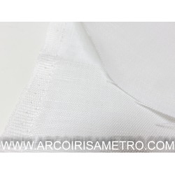 MEIO LINHO - LISO BRANCO - 1,55