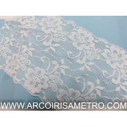 RENDA langerie TULE ELASTICA COM 16 CM  