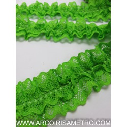 DOUBLE LACE RUFFLE  - 4 CM WIDE - 012