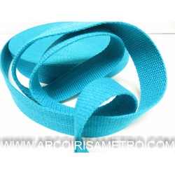 COTTON STRAP FOR BAG HANDLES - TURQUOISE