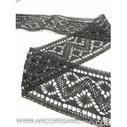 RENDA ENTREMEIO - PRETA