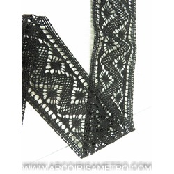 RENDA ENTREMEIO - PRETA