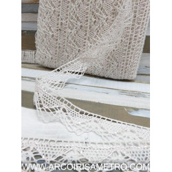 RENDA EXTRA-FINA ROSA