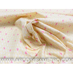 TRIANGULOS TEAL E AMARELO