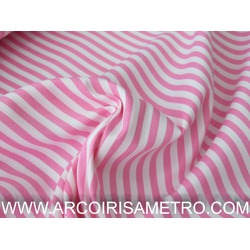 STRIPES - LIGHT PINK AND WHITE