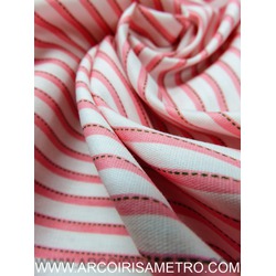 FABRICart - 9107 LISTRADO ROSA COM PESPONTO