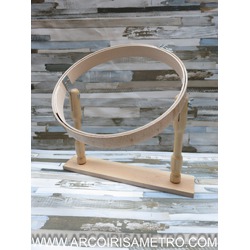 EMBROIDERY HOOP WITH TABLE STAND