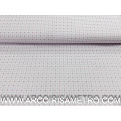FUSTAO / PIQUET BABYBOOM - ESTRELITAS ROSA / CINZA