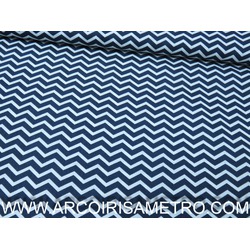 CHEVRON - AZUL ESCURO