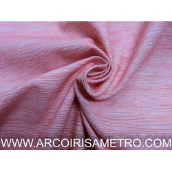 TECIDO INDIGO - RISCAS VERMELHAS