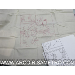 KIT LAKADAISIES REDWORK DESIGN - No. 277