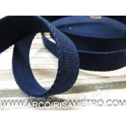 PERCINTA DE ALGODÃO PARA ALÇAS DE MALAS - AZUL ESCURO