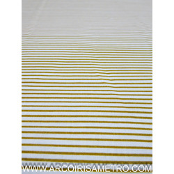 DROPLET COLLECTION - MUSTARD COLOR STRIPES