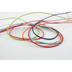 Colorful   Round Elastic Band Rope Rubber Line Cord