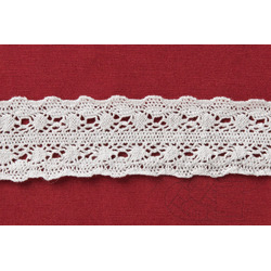 WHITE WIDE LACE CENTER 
