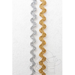 GOLDEN/ SILVER RIC RAC