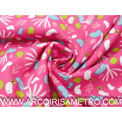 COLEÇAO GOTAS - PASSARINHOS FUNDO ROSA