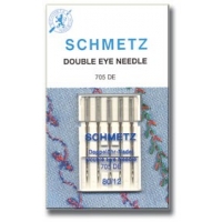 Schmetz double eye needle 80