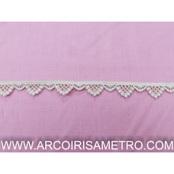 RENDA GUIPUR - BICOS BEGE