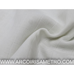Cotton diaper fabric - White