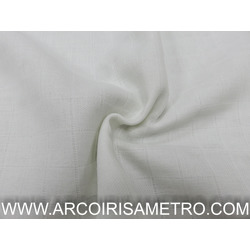 Cotton diaper fabric - White