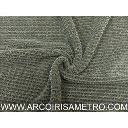 MALHA CHENILLE - VERDE SECO