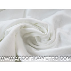PORTUGUESE COTTON DIAPER FABRICS - WHITE  