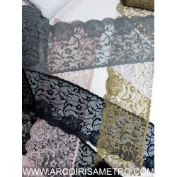 RENDA TULE  LARGA  - VARIAS CORES