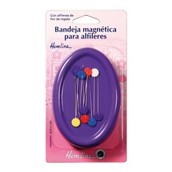 Magnetic cushion for pins